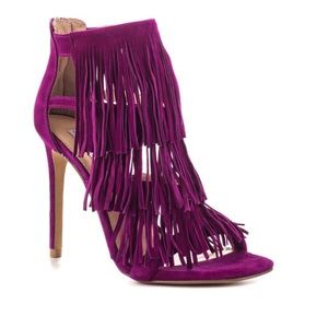 Steve Madden - Fringly Suede Purple